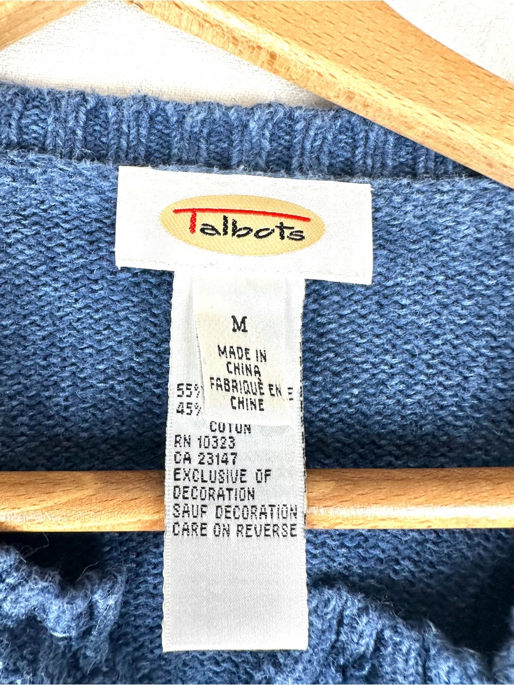 Talbots Harvest Embroidered Cardigan Sweater Cotton Ramie Blend - Picture 6 of 10